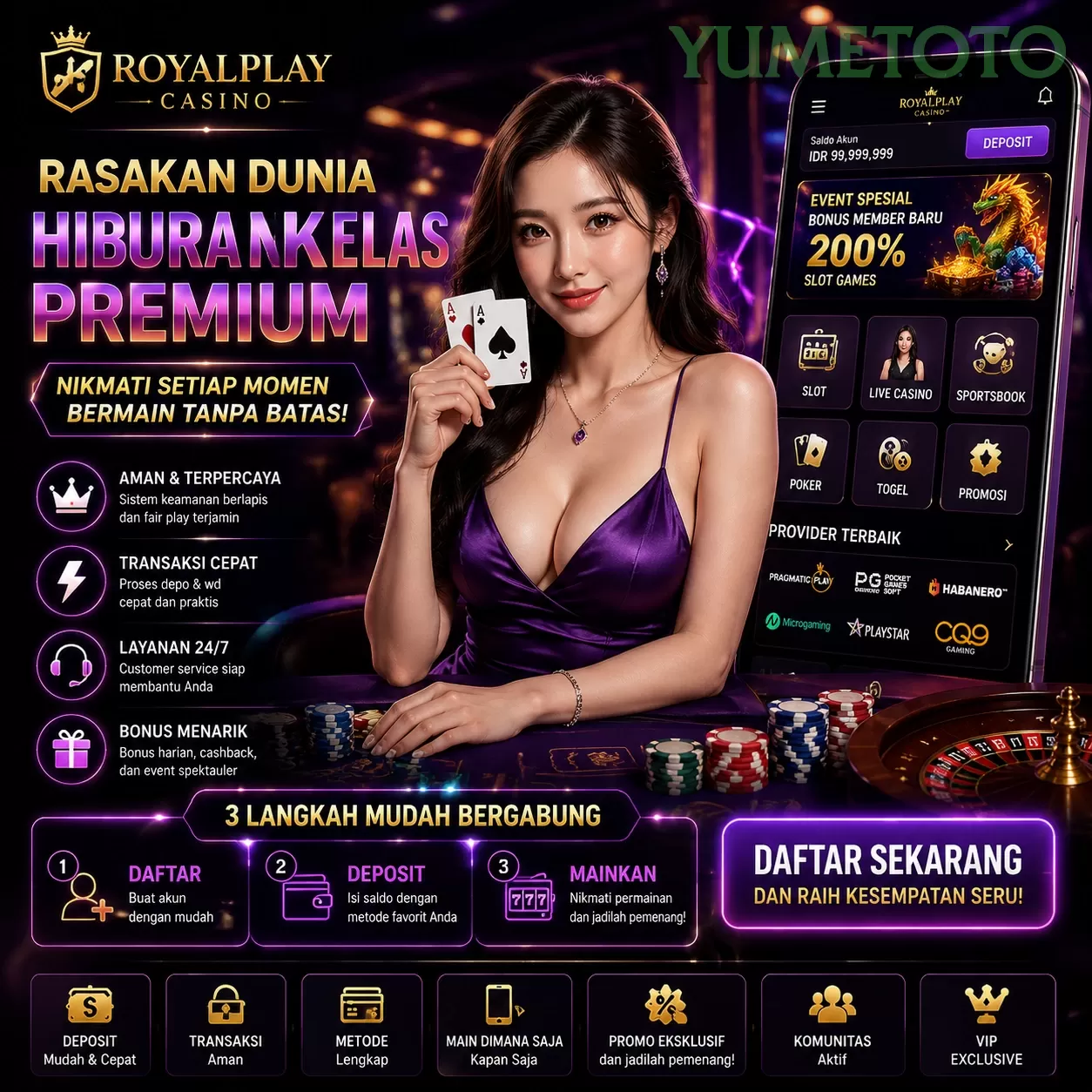 Login yumetoto Sekarang Bonus Melimpah