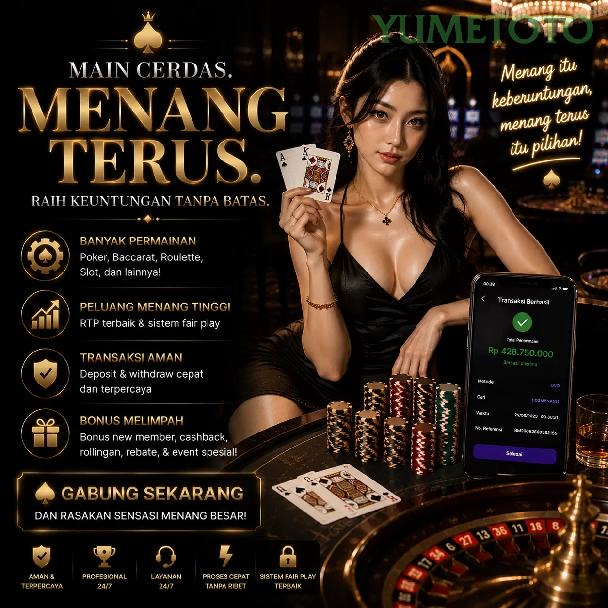WELCOME BONUS NEW MEMBER 50_ promotion image